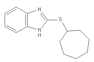 2-(cycloheptylthio)-1H-benzimidazole