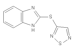 3-(1H-benzimidazol-2-ylthio)-1,2,5-thiadiazole