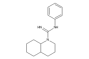 N-phenyl-3,4,4a,5,6,7,8,8a-octahydro-2H-quinoline-1-carboxamidine