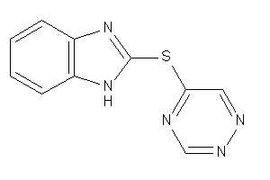 2-(1,2,4-triazin-5-ylthio)-1H-benzimidazole