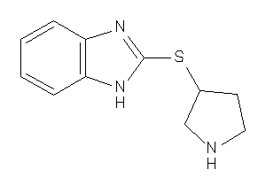 2-(pyrrolidin-3-ylthio)-1H-benzimidazole