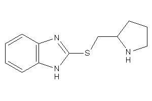 2-(pyrrolidin-2-ylmethylthio)-1H-benzimidazole