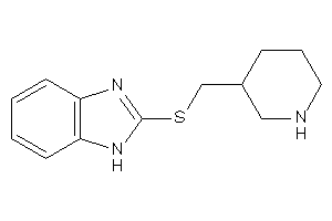 2-(3-piperidylmethylthio)-1H-benzimidazole