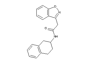 2-indoxazen-3-yl-N-tetralin-2-yl-acetamide