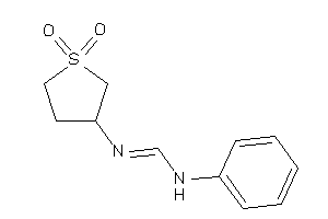 N'-(1,1-diketothiolan-3-yl)-N-phenyl-formamidine