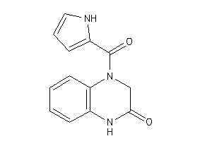 4-(1H-pyrrole-2-carbonyl)-1,3-dihydroquinoxalin-2-one