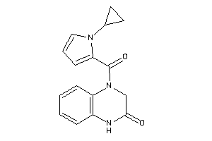 4-(1-cyclopropylpyrrole-2-carbonyl)-1,3-dihydroquinoxalin-2-one