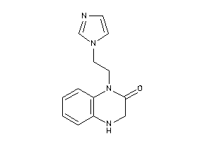 1-(2-imidazol-1-ylethyl)-3,4-dihydroquinoxalin-2-one