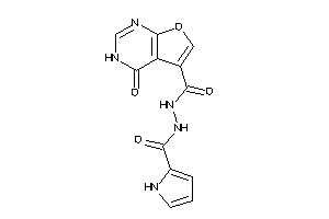 4-keto-N'-(1H-pyrrole-2-carbonyl)-3H-furo[2,3-d]pyrimidine-5-carbohydrazide