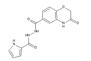 3-keto-N'-(1H-pyrrole-2-carbonyl)-4H-1,4-benzoxazine-6-carbohydrazide