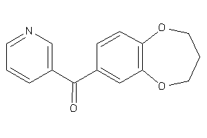 3,4-dihydro-2H-1,5-benzodioxepin-7-yl(3-pyridyl)methanone