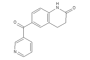 6-nicotinoyl-3,4-dihydrocarbostyril