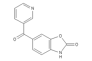 6-nicotinoyl-3H-1,3-benzoxazol-2-one