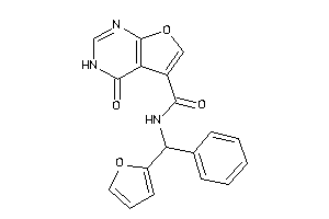 N-[2-furyl(phenyl)methyl]-4-keto-3H-furo[2,3-d]pyrimidine-5-carboxamide