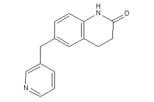 6-(3-pyridylmethyl)-3,4-dihydrocarbostyril