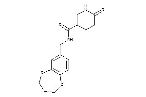 N-(3,4-dihydro-2H-1,5-benzodioxepin-7-ylmethyl)-6-keto-nipecotamide