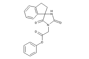 2-(2,5-diketospiro[imidazolidine-4,1'-indane]-1-yl)acetic Acid Phenyl Ester