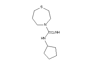 N-cyclopentyl-1,4-thiazepane-4-carboxamidine