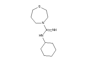 N-cyclohexyl-1,4-thiazepane-4-carboxamidine