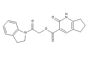 Image of 2-keto-1,5,6,7-tetrahydro-1-pyrindine-3-carboxylic Acid (2-indolin-1-yl-2-keto-ethyl) Ester
