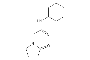 N-cyclohexyl-2-(2-ketopyrrolidino)acetamide