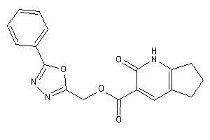 Image of 2-keto-1,5,6,7-tetrahydro-1-pyrindine-3-carboxylic Acid (5-phenyl-1,3,4-oxadiazol-2-yl)methyl Ester