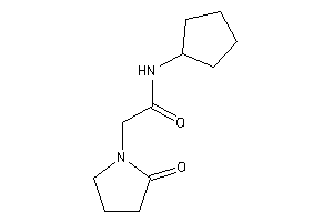 N-cyclopentyl-2-(2-ketopyrrolidino)acetamide