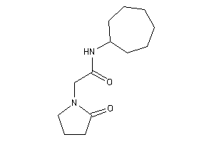 N-cycloheptyl-2-(2-ketopyrrolidino)acetamide