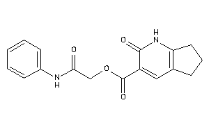 2-keto-1,5,6,7-tetrahydro-1-pyrindine-3-carboxylic Acid (2-anilino-2-keto-ethyl) Ester