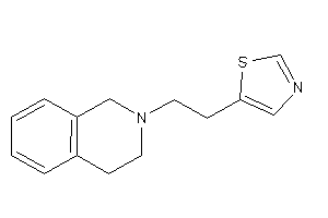 5-[2-(3,4-dihydro-1H-isoquinolin-2-yl)ethyl]thiazole