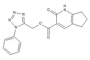 2-keto-1,5,6,7-tetrahydro-1-pyrindine-3-carboxylic Acid (1-phenyltetrazol-5-yl)methyl Ester