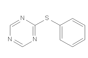 Image of 2-(phenylthio)-s-triazine
