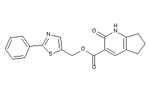2-keto-1,5,6,7-tetrahydro-1-pyrindine-3-carboxylic Acid (2-phenylthiazol-5-yl)methyl Ester