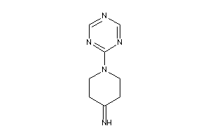 [1-(s-triazin-2-yl)-4-piperidylidene]amine