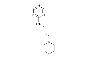 3-piperidinopropyl(s-triazin-2-yl)amine