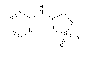 (1,1-diketothiolan-3-yl)-(s-triazin-2-yl)amine
