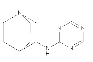 Quinuclidin-3-yl(s-triazin-2-yl)amine