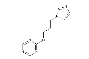 3-imidazol-1-ylpropyl(s-triazin-2-yl)amine
