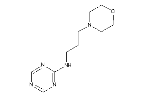 3-morpholinopropyl(s-triazin-2-yl)amine