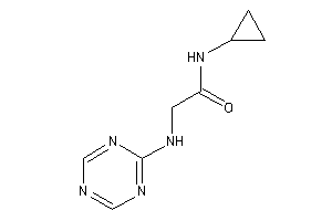N-cyclopropyl-2-(s-triazin-2-ylamino)acetamide