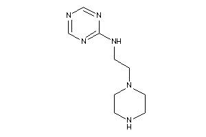Image of 2-piperazinoethyl(s-triazin-2-yl)amine