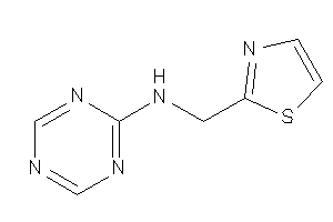 S-triazin-2-yl(thiazol-2-ylmethyl)amine