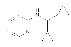 Dicyclopropylmethyl(s-triazin-2-yl)amine