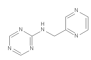 Pyrazin-2-ylmethyl(s-triazin-2-yl)amine