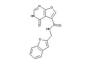 N-(benzofuran-2-ylmethyl)-4-keto-3H-furo[2,3-d]pyrimidine-5-carboxamide