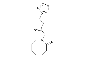 Image of 2-(2-ketoazocan-1-yl)acetic Acid Thiazol-4-ylmethyl Ester