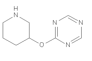 2-(3-piperidyloxy)-s-triazine