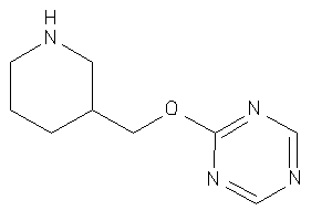2-(3-piperidylmethoxy)-s-triazine