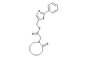 2-(2-ketoazocan-1-yl)acetic Acid (2-phenylthiazol-5-yl)methyl Ester