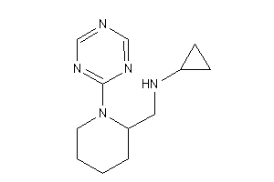 Cyclopropyl-[[1-(s-triazin-2-yl)-2-piperidyl]methyl]amine